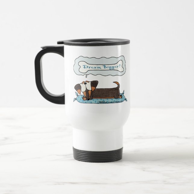 Mug De Voyage Rêver plus grand (Gauche)