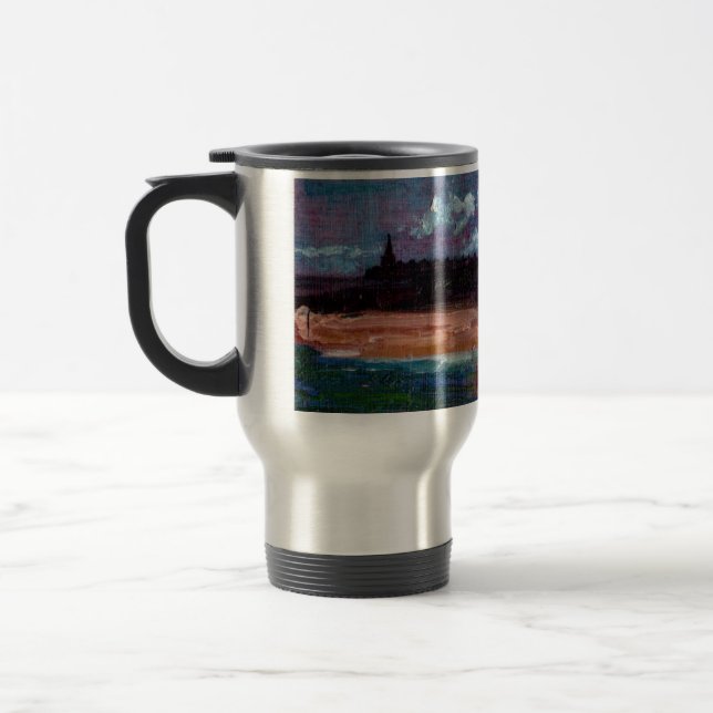 Mug De Voyage Rêves côtiers Voyage Mug (Gauche)