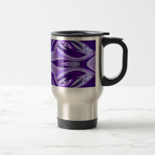 Mug De Voyage Rêves de fleurs violettes