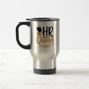 Mug De Voyage RH Reine des ressources humaines Femmes