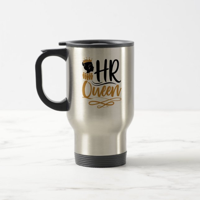 Mug De Voyage RH Reine des ressources humaines Femmes (Gauche)