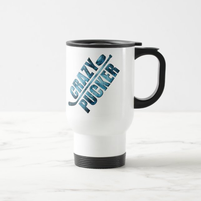 Mug De Voyage Ride folle (hockey) (Droite)