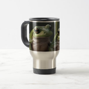 Mug De Voyage Riverbound Se Demande : Deux Grenouilles Vertes À 
