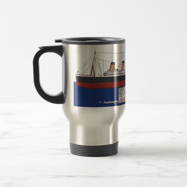 Mug De Voyage RMS Titanic (Gauche)