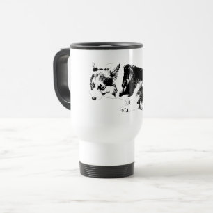 Mug De Voyage Road Corgi, Grounded Sips