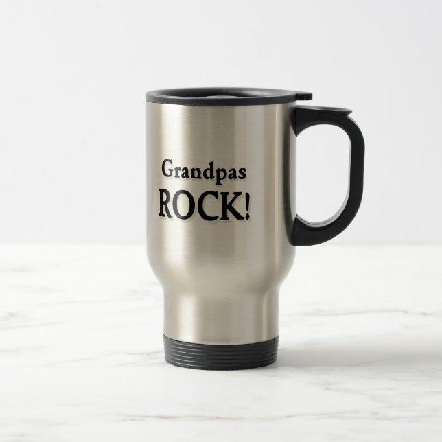 Mug De Voyage ROCHE de grand-papas ! (Droit)