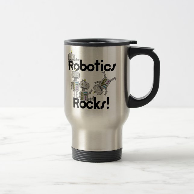Mug De Voyage Roches de robotique (Droit)