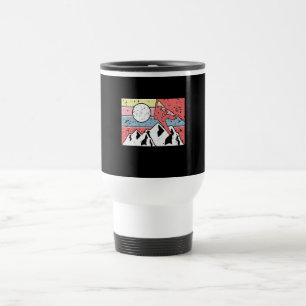 Mug De Voyage Rock Escalade Retro Vintage