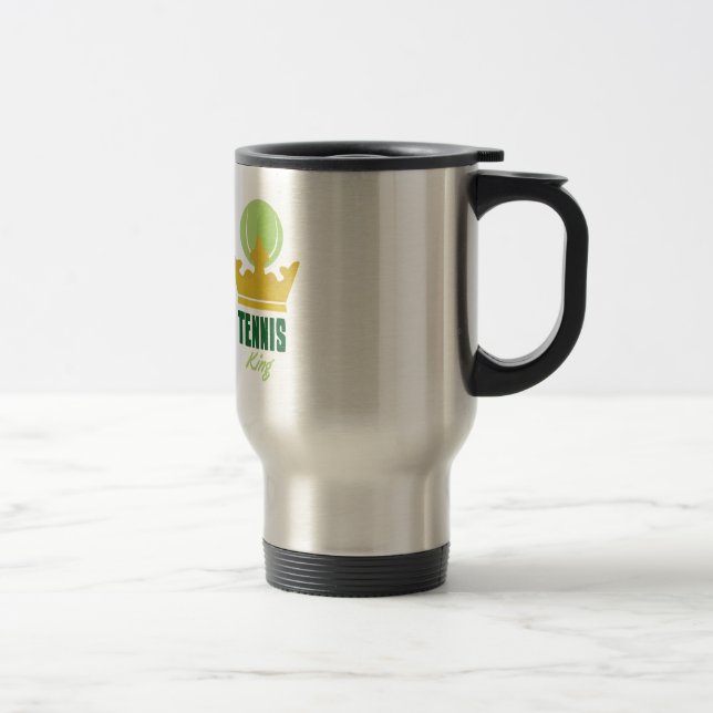 Mug De Voyage Roi de tennis (Droit)