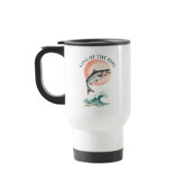 Roi du gobelet de voyage personnalisé Reel Custom 