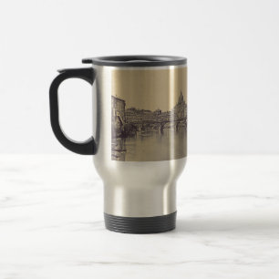 Mug De Voyage Rome Antique Château du Tibre et Beaux-Arts du Vat