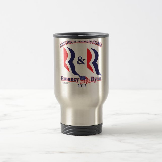 Mug De Voyage Romney et Ryan (Centre)