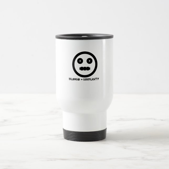 Mug De Voyage Rompre le silence (Centre)