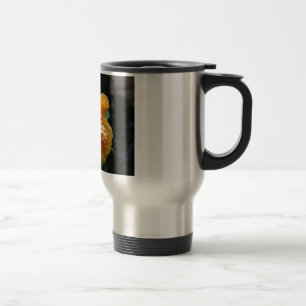 Mug De Voyage Rose anglais jaune