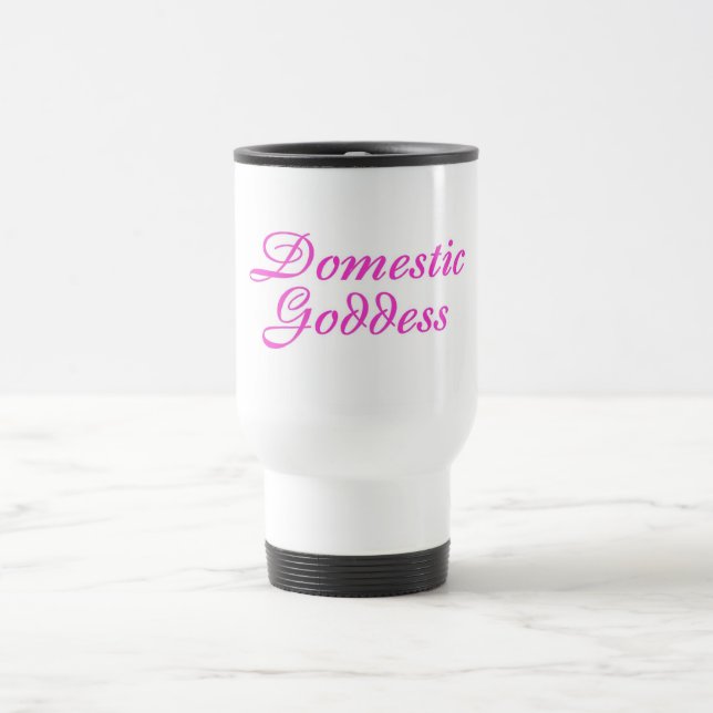 Mug De Voyage Rose domestique de déesse (Centre)