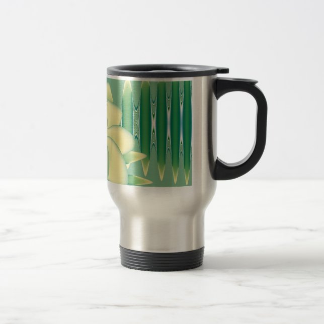 Mug De Voyage Rose jaune (Droit)