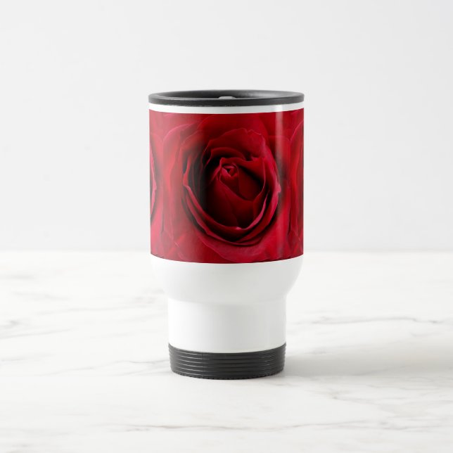 Mug De Voyage rose rouge profond (Centre)