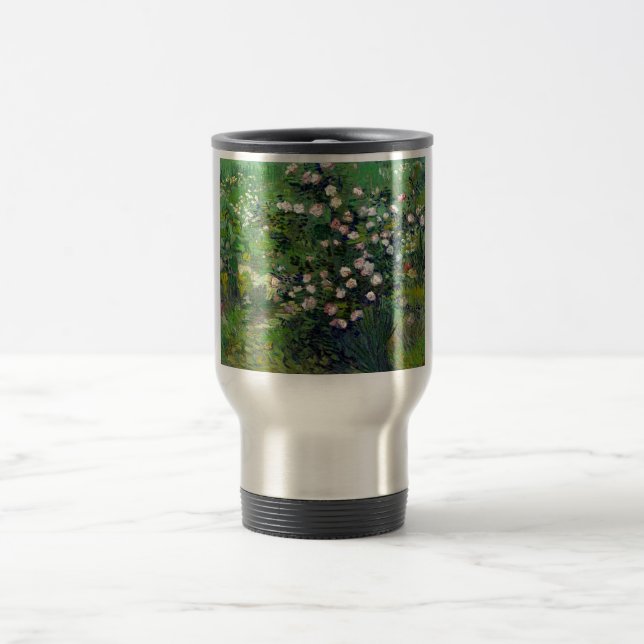 Mug De Voyage Roses de Vincent van Gogh (Centre)