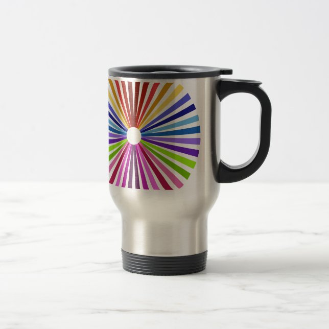 Mug De Voyage Roue arc-en-ciel (Droit)