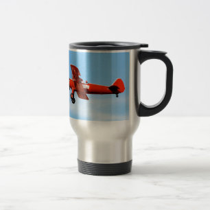 Mug De Voyage Rouge Baron Bi Plane