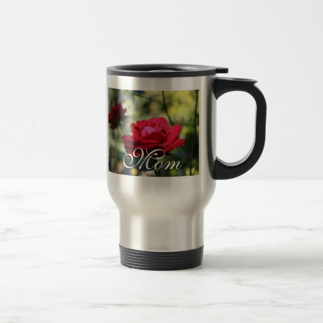 Mug De Voyage rouge pur (Droit)