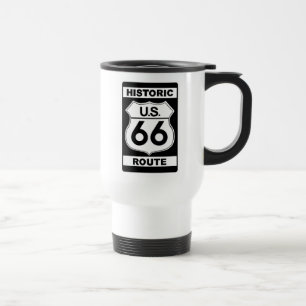 Mug De Voyage Route historique 66 White