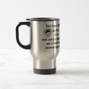 Mug De Voyage Ruban adhésif, humour d'ingénieur