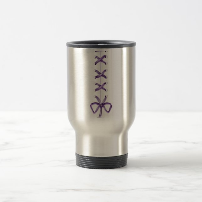 Mug De Voyage Ruban pourpre (Centre)