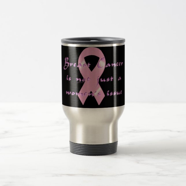 Mug De Voyage Ruban rose de KRW - pas simplement la question des (Centre)