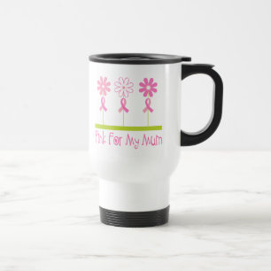 Mug De Voyage Ruban rose pour ma maman