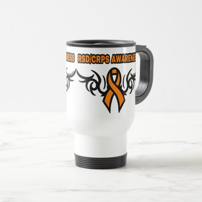 Mug De Voyage Ruban tribal...RSD/CRPS (Devant droit)