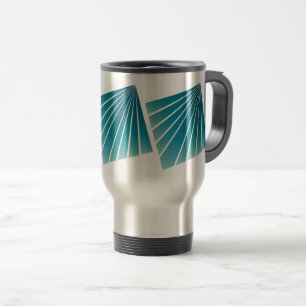 Mug De Voyage Rubans turquoise