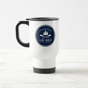 Mug De Voyage Rustic Lake House Boat