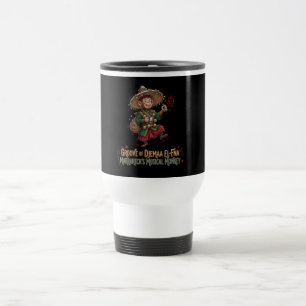 Mug De Voyage Rythme de Djemaa El-Fna Marrakech Singe Musical