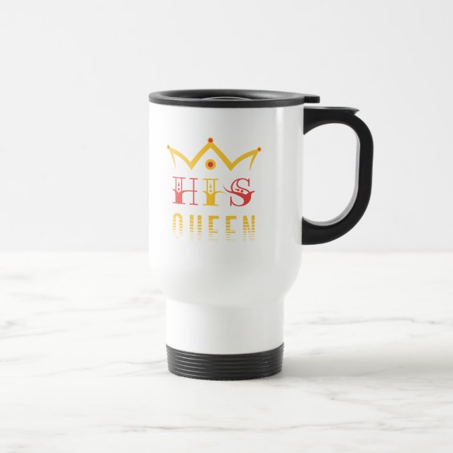 Mug De Voyage Sa Reine (Droite)