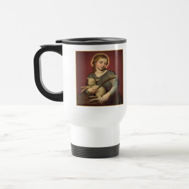Mug De Voyage Saint-Agnès de Rome (Gauche)