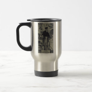 Mug De Voyage Saint Albin d'Angers Évêque Premier de la Misérico