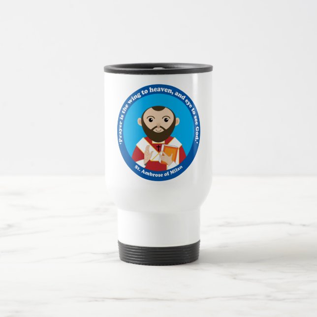 Mug De Voyage Saint-Ambrose de Milan (Centre)