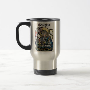 Mug De Voyage Saint Georges de la Chronique de Nuremberg