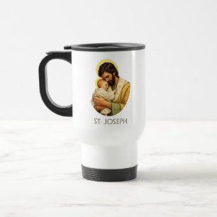 Mug De Voyage Saint Joseph Saint Patron Catholique Foi Chrétienn