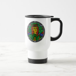 Mug De Voyage Saint patron de St Dymphna de dépression et