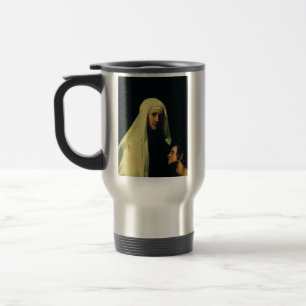 Mug De Voyage Sainte Françoise de Rome Ange Gardien Beaux-Arts