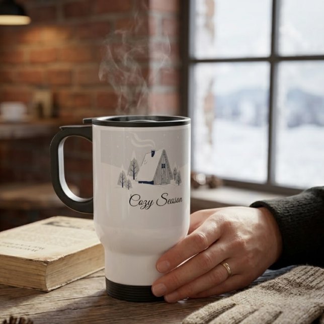 Mug De Voyage Saison Cosy personnalisée  (Créateur téléchargé)