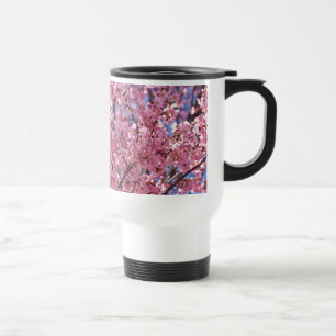 Mug De Voyage Sakura Pink Cherry Blossom Sky