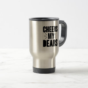 Mug De Voyage Salue Mon Cher Design De Typographie Dessinée À La