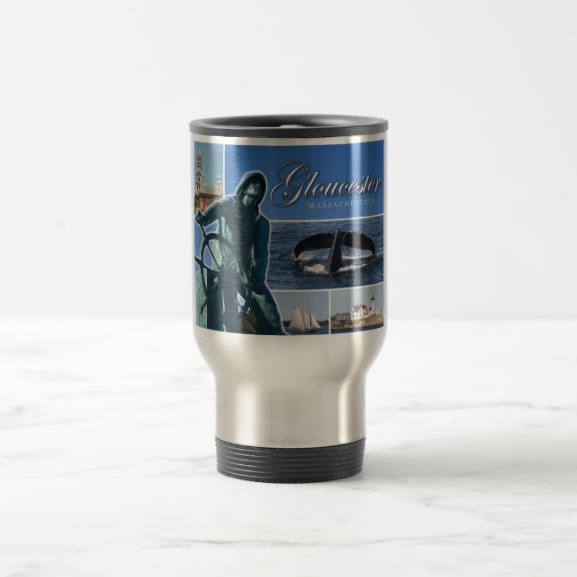 Mug De Voyage Salut de Gloucester (Centre)