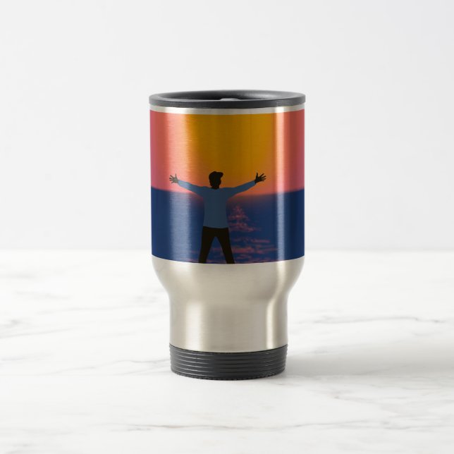 Mug De Voyage Salutation au soleil (Centre)