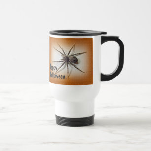 Mug De Voyage Salutations d'Halloween - Dolomedes tenebrosus Spi