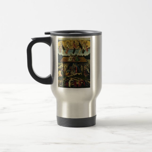 Mug De Voyage Sandro Botticelli - La Nativité mystique – Beaux-a (Gauche)