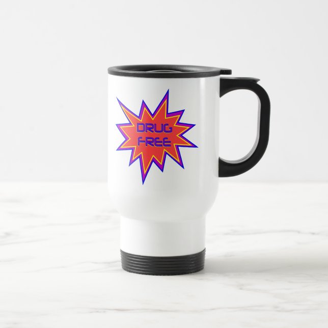 Mug De Voyage Sans drogue (Droite)